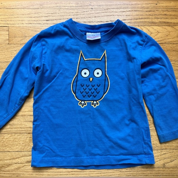 Owl shirt - Hanna Andersson - Size 3T - Picture 1 of 5